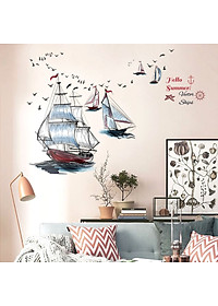 Decal dán tường Vector Ships SK9310