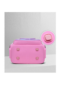 Balo chống gù dáng hộp 3D cho bé gái ,balo học sinh tiểu học in hình dễ thương HS1026