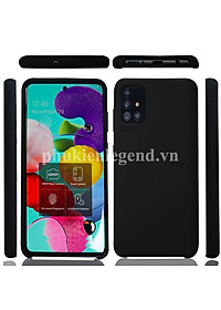 Ốp Lưng  Dành Cho Samsung Galaxy A71 Silicone Dẻo Lót Nhung Nỉ Chống Sốc chống bẩn hạn chế bám vân tay - Hàng chính hãng