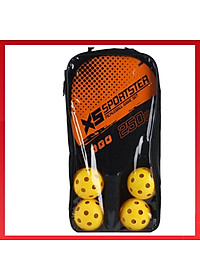 Bộ vợt pickleball bộ 2 vợt kèm túi và 4 bóng cao cấp cho nam nữ chính hàng cao cấp