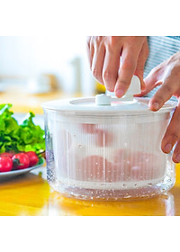 Rổ quay rau Nhật Bản Pearl Metal (2.7L/ 4.45L/ 6.6L) - Hàng nội địa Nhật Bản |#nhập khẩu chính hãng| |#Made in Japan| |#H-580|#H-614|#H-581|