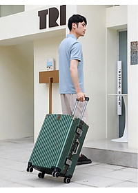 Vali Khung Nhôm Vân Nhám Chống Trầy Xước NiceVilla Size 20inch-24inch-29inch