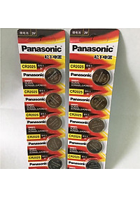 Pin Lithium Panasonic 3V Xịn CR2032 - CR2025 - CR2016 - CR1632 - CR1620 - CR1616 CR1220 - CR2450 Thay pin chìa khóa ôtô