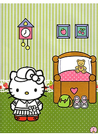 Sách Hello Kitty - Kế Hoạch Nghỉ Hè (Dán Hình)