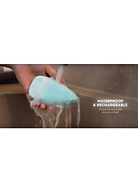 Máy rửa mặt USA Silicone kháng khuẩn công nghệ siêu âm, hút chân không HoMedics nhập khẩu USA