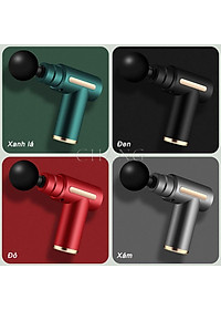 Máy Mát Xa Cầm Tay Súng Massage Toàn Thân 6 Cấp Độ Chuyên Sâu Vai Lưng Giảm Đau Mỏi, Dãn Cơ Sau Tập