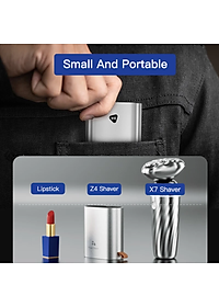 Máy cạo râu hai đầu Xiaomi ENCHEN Máy cạo bỏ túi Z4, lưỡi dao ẩn nổi 3 cấp, râu chống véo thông minh, mini cầm tay, thích hợp cho du lịch và quà tặng gia đình