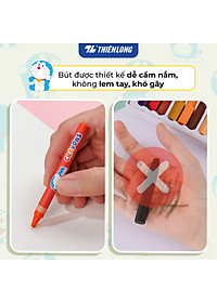Bút Sáp màu Thiên Long Doraemon CR-C05/DO - 16 màu