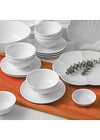  Combo Tết đoàn viên - Bộ bát đĩa sứ quà tặng cao cấp Long Phương