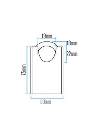 Khóa Titalium 96Ti Series ABUS (60mm)