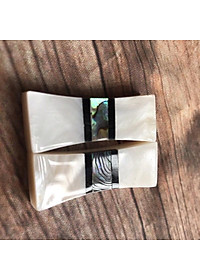 Combo 10 chiếc Gác Đũa xà cừ hình chữ nhật cẩn Bào Ngư VIP (CTH743) Sang trọng trên bàn ăn