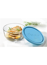 Hộp thủy tinh tròn Frigoverre 1.25L – Kín hơi, dùng ngăn đông tủ lạnh – Bormioli Rocco, Italy