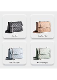 Túi Yuumy ( Thời trang nữ đi chơi nắp gập size 22 - Túi đeo chéo da Seasand YN140 )