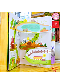 Sách Tương Tác Lật Mở Khám Phá Khổ lớn - Lift The Flap (Cho bé từ 0 - 6 Tuổi) - Đinh Tị