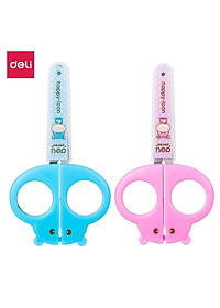 Kéo Thủ Công Học Sinh 128Mm Deli ,Hồng/Xanh - 1 Chiếc - E6032