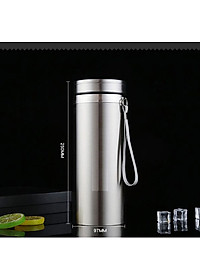 Bình Giữ Nhiệt Inox 304 Đựng Nước, Có Lõi Lọc Trà Và Dây Treo 1200ml Giữ Nhiệt Lâu Tốt Trên 15H- Hàng Chính Hãng MINIIN
