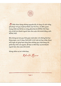 Sách - The Secret : Bài học bí mật mỗi ngày + Tặng kèm 1 bookmark