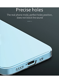 Ốp lưng dẻo silicon trong suốt cho iPhone 12 / iPhone 12 Pro (6.1 inch) hiệu Ultra Thin (siêu mỏng 0.6mm, chống trầy, chống bụi) - Hàng nhập khẩu