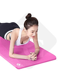 BG Thảm tập Yoga,GYM chuyên dụng dày 10mm  cao su NBR nguyên khối, độ đài hồi tốt, chống lún, Chống trơn trượt, độ bám cao, ngăn ngừa hôi và ẩm mốc (hàng nhập khẩu)