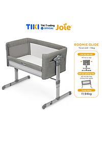 Nôi ngủ cạnh giường Joie Roomie Glide Foggy Gray