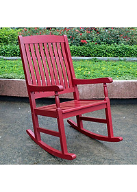 Ghế thư giãn sân vườn - ban công gỗ tự nhiên (giao màu ngẫu nhiên)