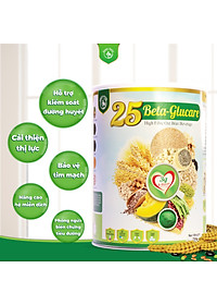 Sữa Hạt Ngũ Cốc 25 Beta Glucare Dạng Lon 750gr
