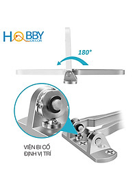 Chốt khóa cửa trượt an toàn cho căn hộ phòng ngủ HOBBY Home Decor KCT1