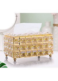 Hộp Đựng Khăn Giấy Pha Lê Sang Trọng Gro-Fa - Chính Hãng