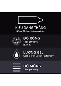 Combo 2 Bao cao su Durex Performa 12 bao