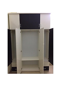 Tủ nhựa 4 cánh có tầng chăn màn sang trọng Nội thất Juno Sofa