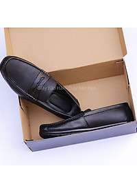 Giày Lười Moca Nam Da Bò Khâu Đế Chắc Chắn GL-66