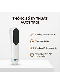 Máy Đo Nhiệt Kế Kachi JXB-315 Cảm Biến Hồng Ngoại có chứng nhận FDA Mỹ