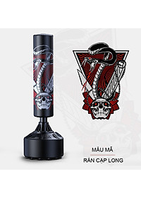 Trụ Đấm Bốc,Trụ Boxing 8725 Kết Cấu Da PU 4 Lớp Siêu Bền Cao Cấp Đại Nam Sport + Găng Đấm Bốc