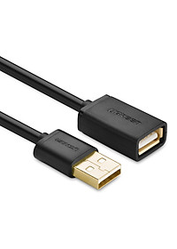 Dây nối dài USB 2.0 (1 đầu đực, 1 đầu cái) dài 2m UGREEN US103 10316 - Hàng Chính Hãng