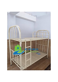 Giường Sắt 2 Tầng: Kích thước 0,8mx0,8mx1m7 sắt sơn tĩnh điện