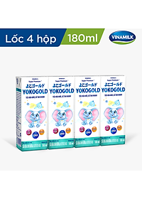 COMBO 24 hộp SỮA BỘT PHA SẴN VINAMILK YOKO GOLD Hộp 180ml