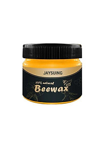 Sáp ong đánh bóng đồ gỗ Beewax-TVS-Nhật Bản-(tặng 01 khăn lau 2 mặt siêu mịn lau gỗ-1 sợi chỉ đỏ+túi vải đỏ may mắn)