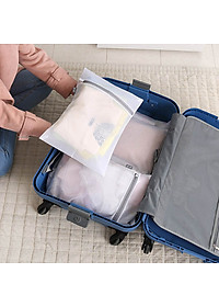 Combo 6 Túi Giặt Lưới Bảo Vệ Quần Áo, túi lưới mịn polyester bảo quản quần áo