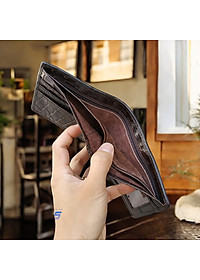 Ví Nam Da Cá Sấu 2 Mặt. Nguyên Bàn Tay Có Móng Đẹp - Phong Cách