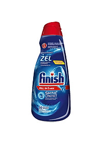 Xà Phòng Rửa Bát Finish All In 1 Max Dạng Gel Chai 1 Lít Chuyên Dùng Cho Máy Rửa Bát