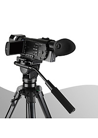 Chân máy tripod YUNTENG VCT-999RM dùng cho máy ảnh và điện thoại (Kèm túi đựng, đầu kẹp xoay 360 độ, remote) - Hàng Chính hãng