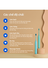 [Chính Hãng] Bàn Chải Đánh Răng Điện Zenyum Sonic 2.0 - Màu Xanh Dương- Công Nghệ Singapore