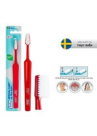 Bàn chải đánh răng siêu mềm màu đỏ – dùng sau phẫu thuật răng miệng Tepe Special Care (vỉ)