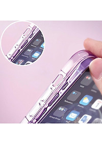 Ốp lưng trong suốt viền màu cho iPhone 14 Pro Max (6.7 inch) hiệu Likgus Simple But Unique chống sốc, chống chịu mọi va đập - hàng nhập khẩu