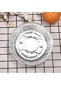 Sét 10 khay giấy bạc,khay bạc đựng thực phẩm lót nồi chiên không dầu chịu nhiệt độ cao