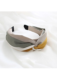 Bờm cài tóc bản to phối nhiều mầu dễ tương BN103