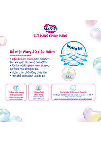 Tã/bỉm quần Merries size L - 44 miếng (dành cho bé từ 9 - 14kg)