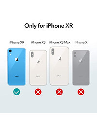 Ốp lưng dẻo dành cho iPhone XR hiệu Ultra Thin mỏng 0.6mm chống trầy - Hàng nhập khẩu