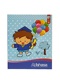 Lốc 5 Tập Học Sinh 4 Ô Ly 200 Trang ĐL 70g/m2 - FAHASA (Mẫu Màu Giao Ngẫu Nhiên)