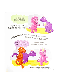 5 Phút Đọc Truyện Cùng Con Yêu - Câu Chuyện Về Những Chú Khủng Long - Những Câu Chuyện Đầy Lí Thú Cùng Các Bài Học Quý Giá